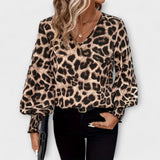 Síle - Animal Print Blouse