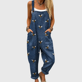 Statement Graphic Dungarees