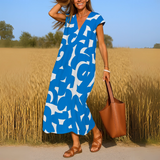 Deirbhile - Graceful Draped Dress