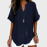 Ciara - Elegant Relaxed Fit Blouse