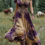 Maeve - Elegant Floral Maxi Dress
