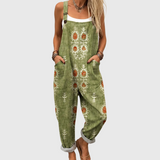 Olive Folk Dungarees