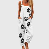 White Dungarees