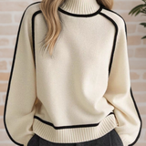 Moira | Chic Stand-Up Collar Jumper