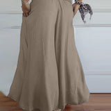 Gormfhlaith - Chic High-Waisted Trousers