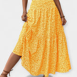 Órlaith - Stretchy Floral Skirt