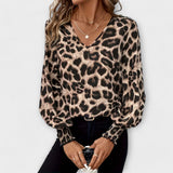 Síle - Animal Print Blouse