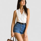 Saoirse - Cozy V-Neck Tee