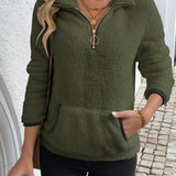 Erin | Mid-Length Zip-Up Hoodie