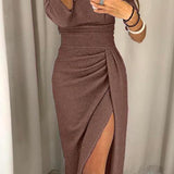 Sorcha - Chic Split Dress