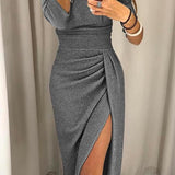 Sorcha - Chic Split Dress