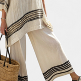 Blánaid - Organic Striped Ensemble