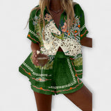 Muirgheal - Printed Short Jacket