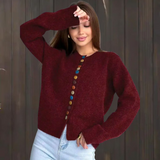 Aoife - Cardigan with Button Accents