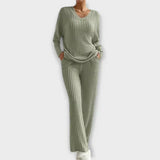 Clodagh - Chic Ribbed Ensemble