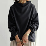 Caragh | Relaxed Fit Jumper with Stand-Up Collar