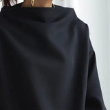 Caragh | Relaxed Fit Jumper with Stand-Up Collar