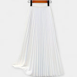 Aoife - Elegant Long Pleated Skirt