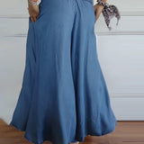 Gormfhlaith - Chic High-Waisted Trousers