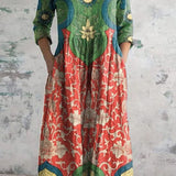 Imelda - Elegant Floral Maxi Dress