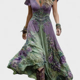 Maeve - Elegant Floral Maxi Dress