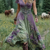 Maeve - Elegant Floral Maxi Dress