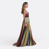 Anaïs - Elegant Gradient Maxi Dress
