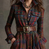 Oonagh - Chic Elegant Shirt Dress