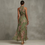 Dáirine - Elegant Floral Maxi Dress