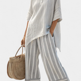 Aobhnait - Asymmetrical Blouse Ensemble