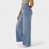 Éilis - Relaxed Fit Wide Leg Jeans